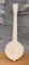 Massivt trä banjo ht15cm handgjord musik dekoration, musiker gåva, musiker gåva, musik
