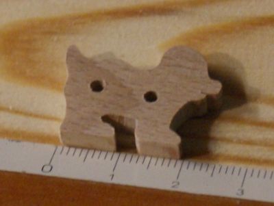 25mm hundknapp för att dekorera och sy, handgjord scrapbooking utsmyckning