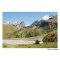 Vykort Gliere-sjön, Champagny en vanoise på sommaren