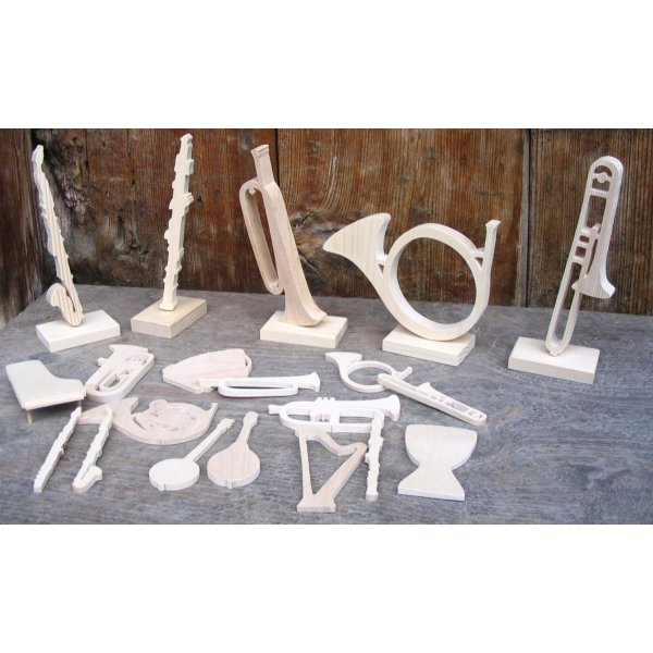 Figurin violin markör lg 9cm ep 3mm bröllop tema musik, handgjord