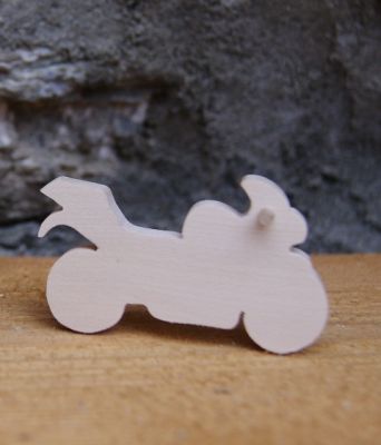 Solid wood road bike figur som ska målas, handgjord, plats varumärke 