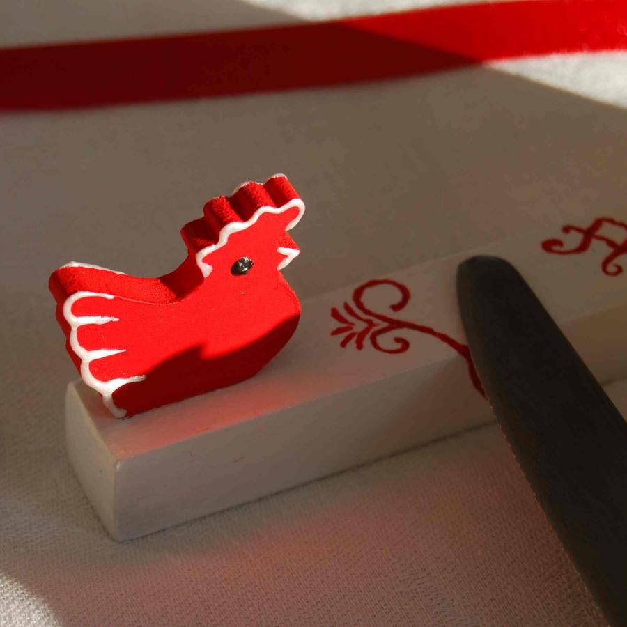miniatyr hönsfigur 3mm att måla kreativ fritid