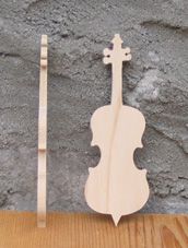 Cello figur 9cm lg 3mm tjock