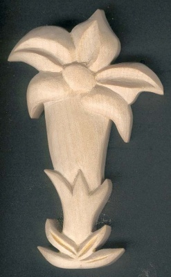 Snidad gentian vaxad natur