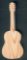 Trä gitarr 15cm dekoration musik