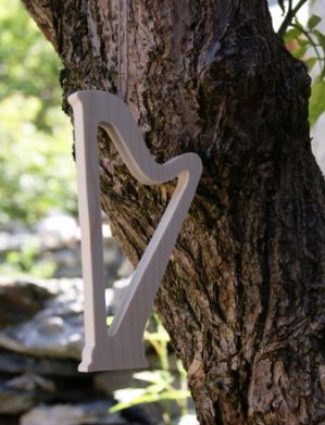 Träharpa 15cm