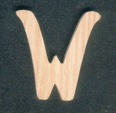 Ask brev W 5 cm hög