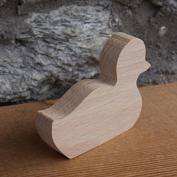 anka br&ouml;llopsplatskort djur- eller g&aring;rdstema