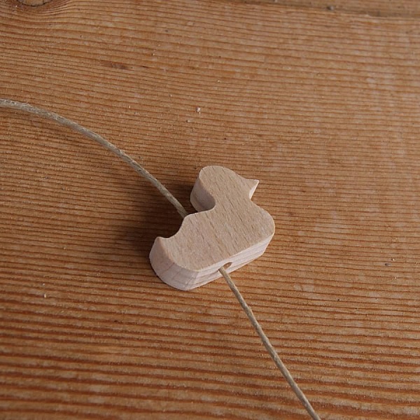 p&auml;rla tr&auml; anka V g&ouml;r mobil och upph&auml;ngning