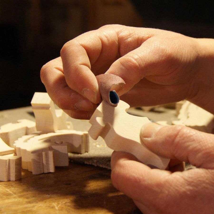 puzzle coeur 4 pieces en bois, cadeau noce de bois, saint valentin, fait main
