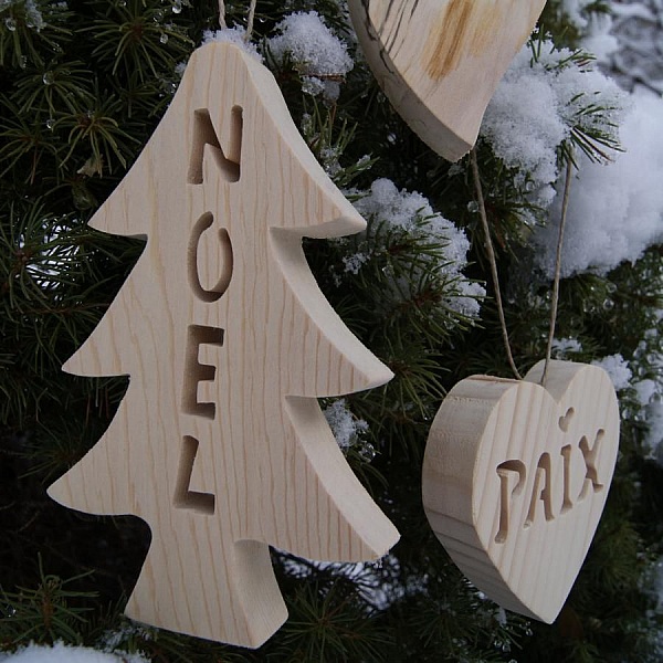 Julgranskula 12 cm i tr&auml;