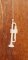 Massiv gran trumpet lg15cm handgjord musik dekoration