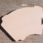 Figurin dragspel 3mm att dekorera