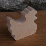 miniatyr hönsfigur 3mm att måla kreativ fritid