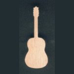 Spindelmonterad gitarr