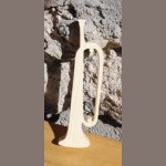 Trähorn 15cm musikalisk dekoration