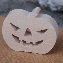 Halloween pumpa figur i trä att måla