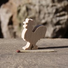 Miniatyr trähane, kreativ fritid 