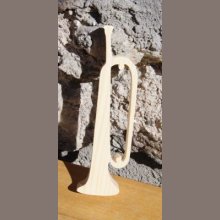 Trähorn 15cm musikalisk dekoration