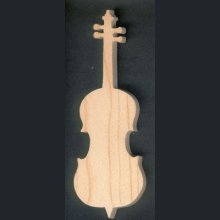 träcello 15 cm musikalisk dekoration, handgjord