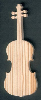 träfiol ht15cm, musikalisk dekoration, musiker present, handgjord